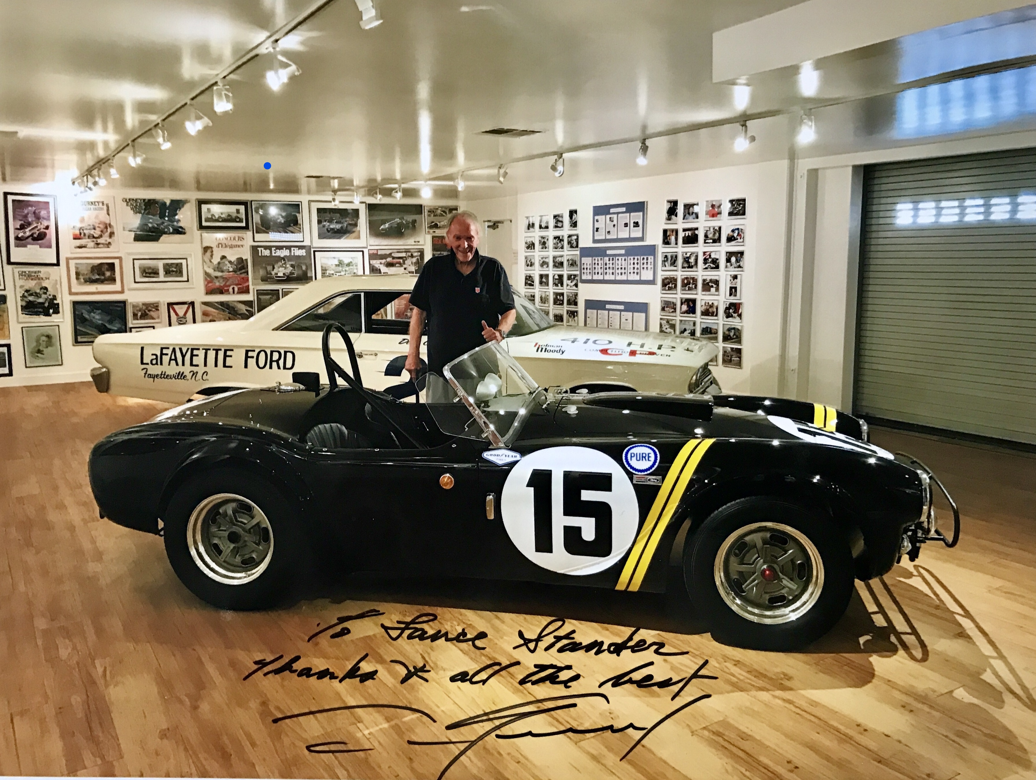 SUPERFORMANCE REMEMBERS OUR FRIEND AND COLLEAGUE, RACING LEGEND DAN GURNEY